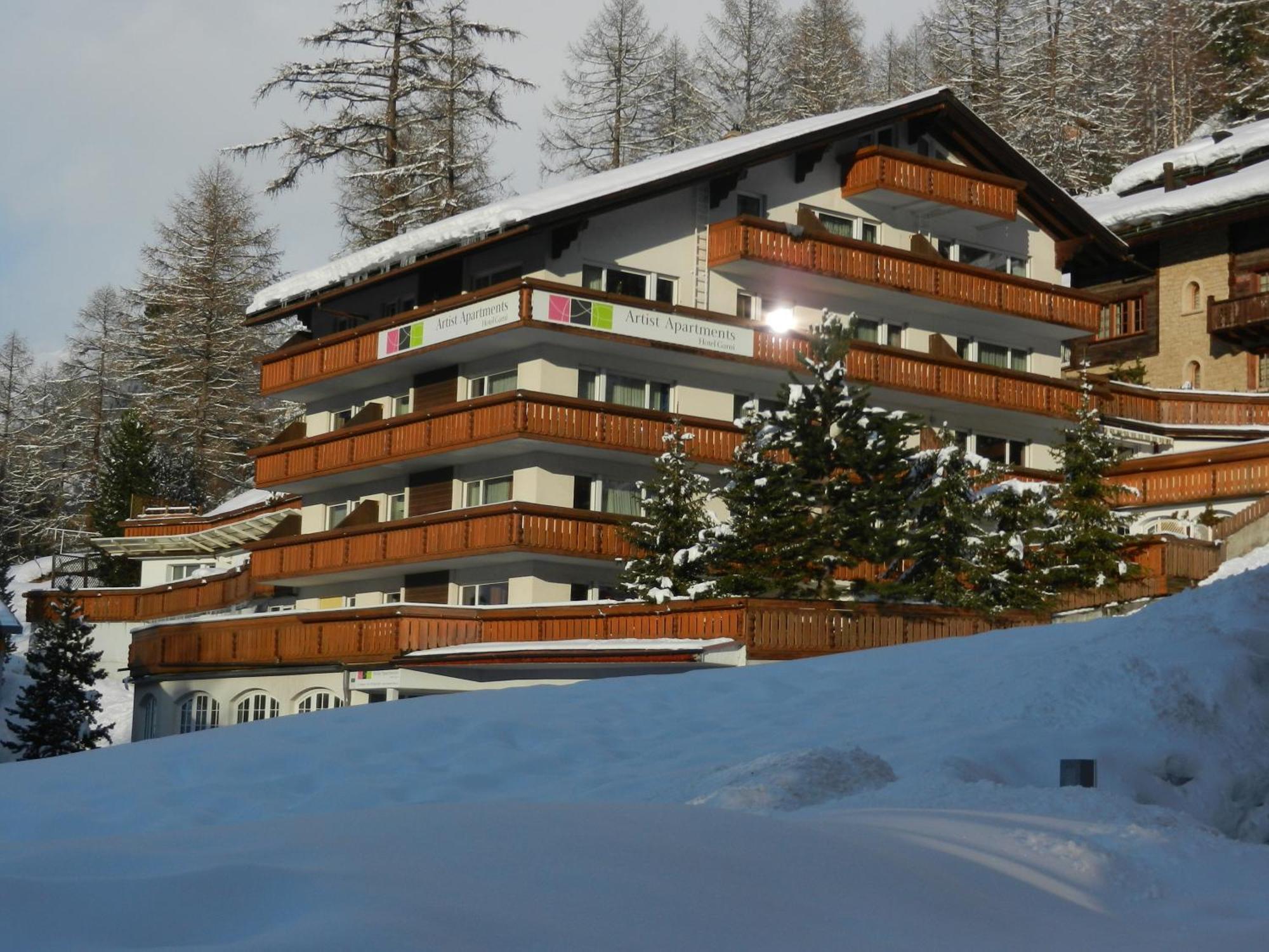 Artist Apartments & Hotel Garni Zermatt Bagian luar foto