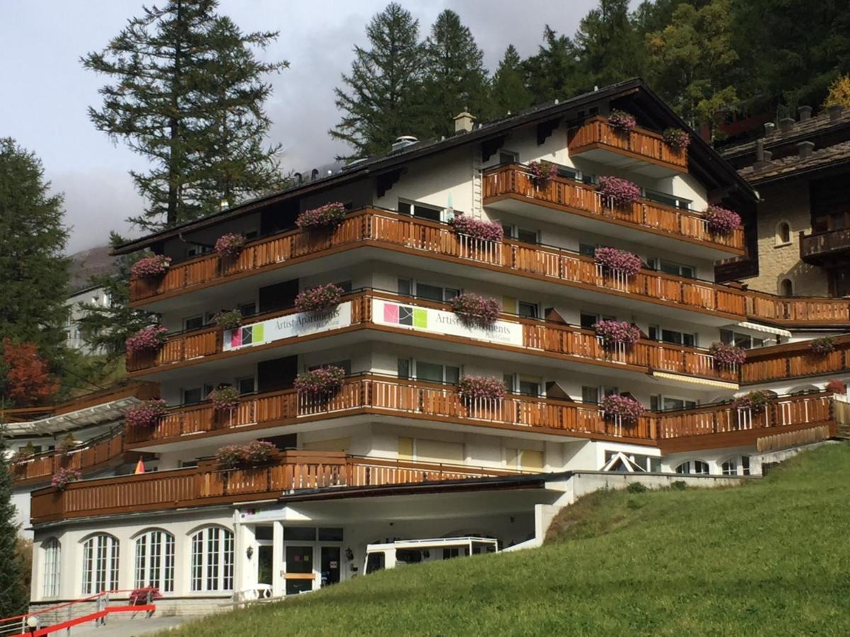Artist Apartments & Hotel Garni Zermatt Bagian luar foto